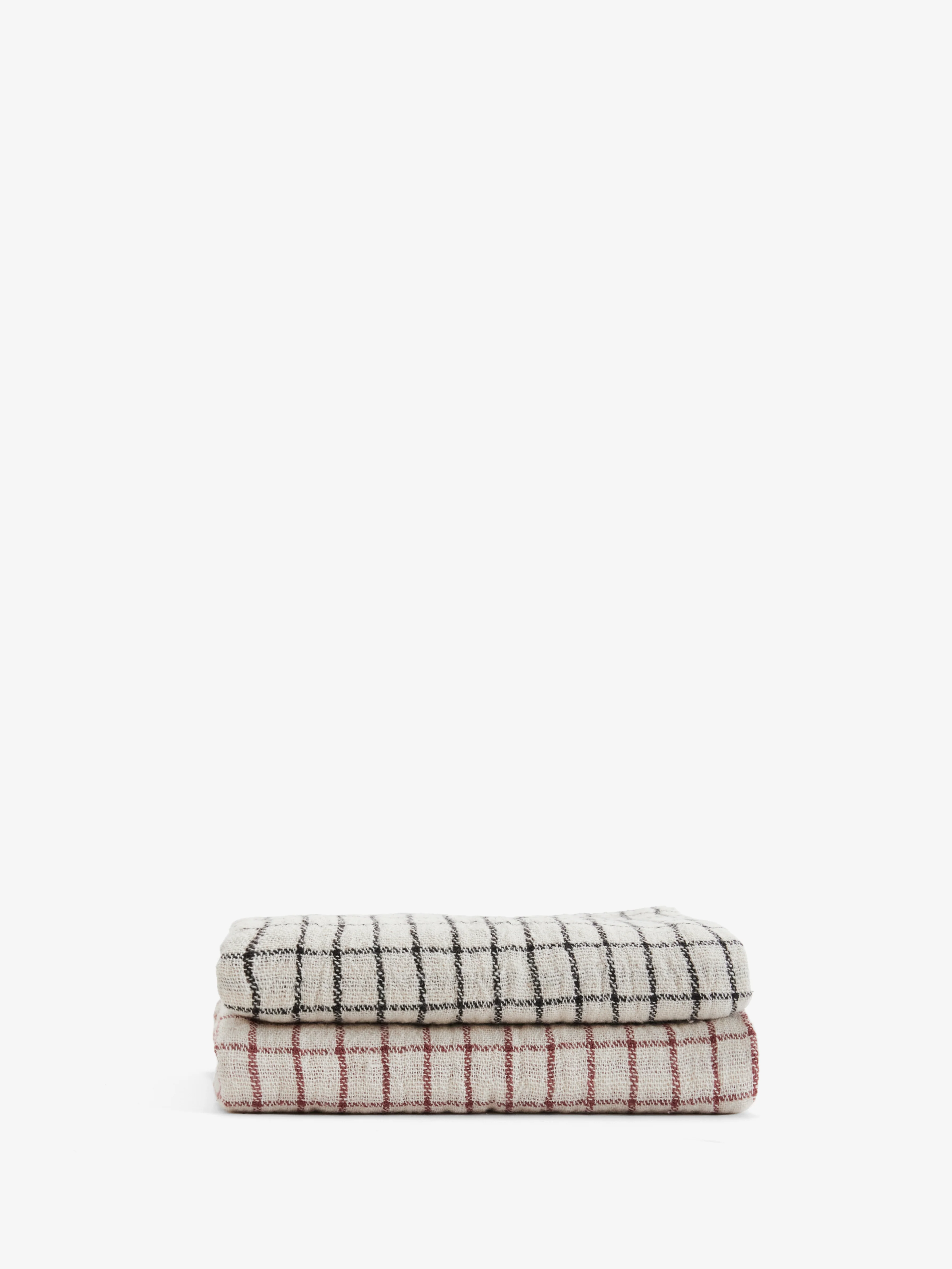 סט מגבות מטבח Squares and Stripes