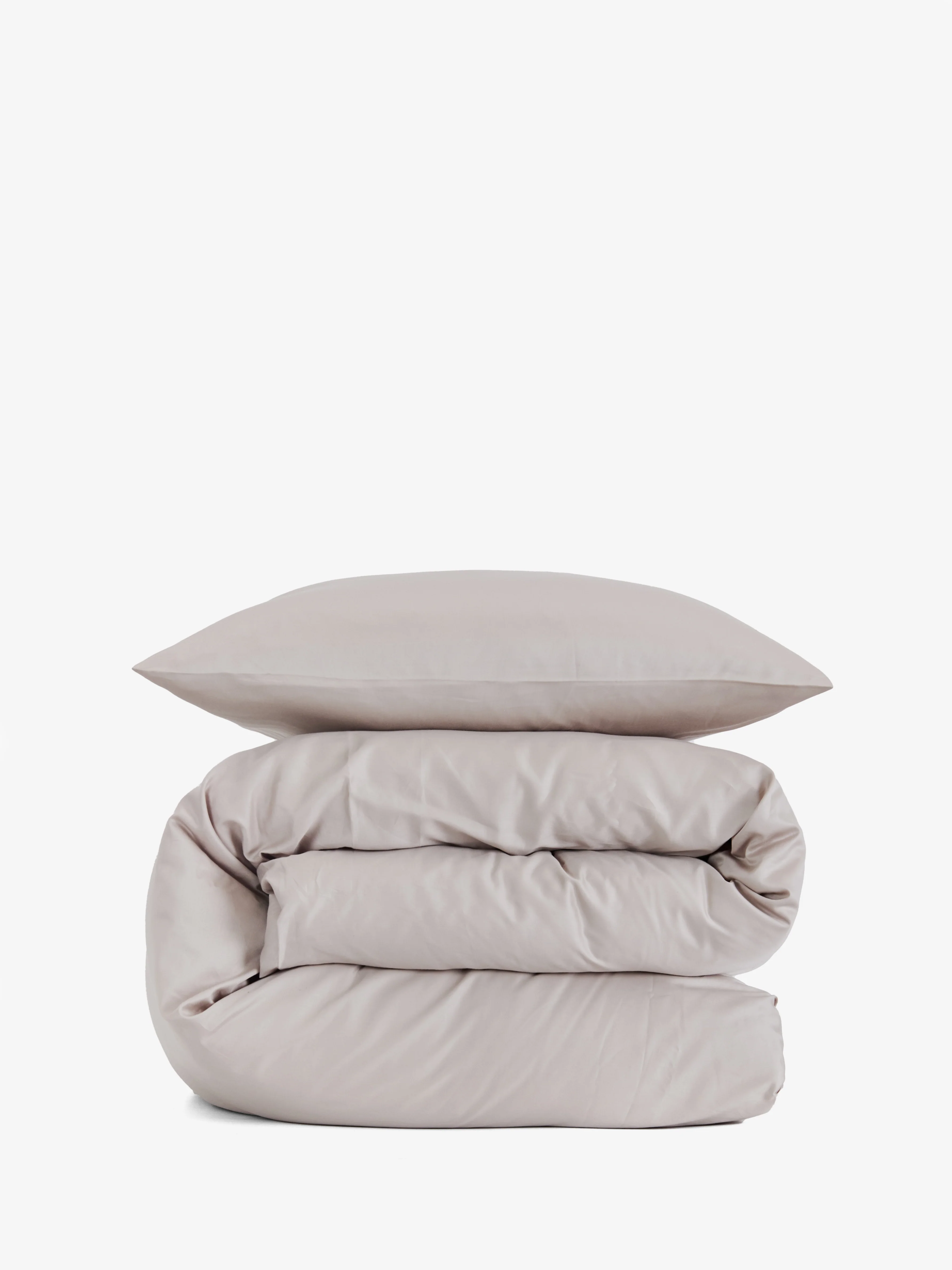 סט מצעי סאטן 500 Taupe